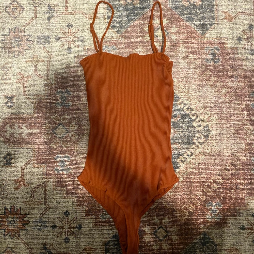Ribbed bodysuit
